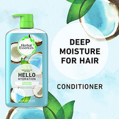 Herbal Essences Shampoo And Conditioner Set, Paraben Free, Hello Hydration, Safe For Color-Treated Hair (1,730 mL Total)