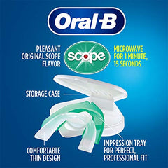Oral-B Nighttime Dental Guard with Scope- Professional Thin Fit - One Size Fits All