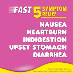 Pepto Bismol Liquid, Upset Stomach Relief, Diarrhea Relief, Heartburn, Nausea, Indigestion, Upset Stomach, Cherry Flavour, 12oz /480mL