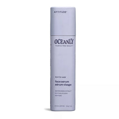 ATTITUDE Oceanly Face Serum Bar, EWG Verified, Plastic-free, Plant and Mineral-Based Ingredients, Vegan and Cruelty-free Skin Care Products, PHYTO AGE, Unscented, 30 grams