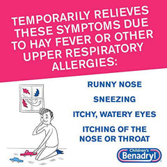 Children's Benadryl Allergy Liquid, 8 Fl. Oz