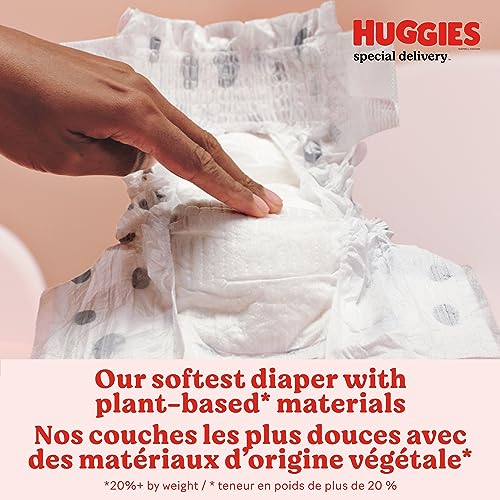 Huggies Special Delivery Hypoallergenic Baby Diapers, Size 5, Giga Pack, 44ct