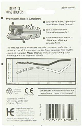 Acu-Life Ear Plugs (1 pair) | ear Plugs for Sleeping, Snoring, Loud Noise, Concerts, Construction, Studying & Traveling | Nrr 18