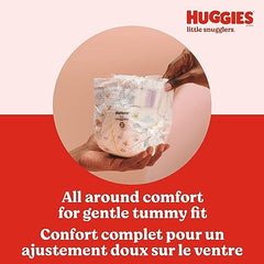 Huggies Little Snugglers Baby Diapers, Size Newborn, Giga Pack, 76ct