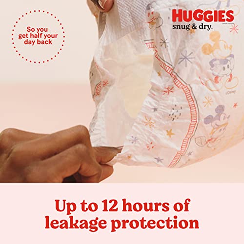 Diapers Size 1 - Huggies Snug & Dry Disposable Baby Diapers, 38ct, Jumbo Pack