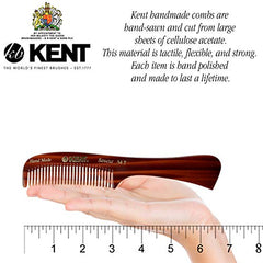 Kent 14T Handmade Sawcut Medium Size Rake Comb