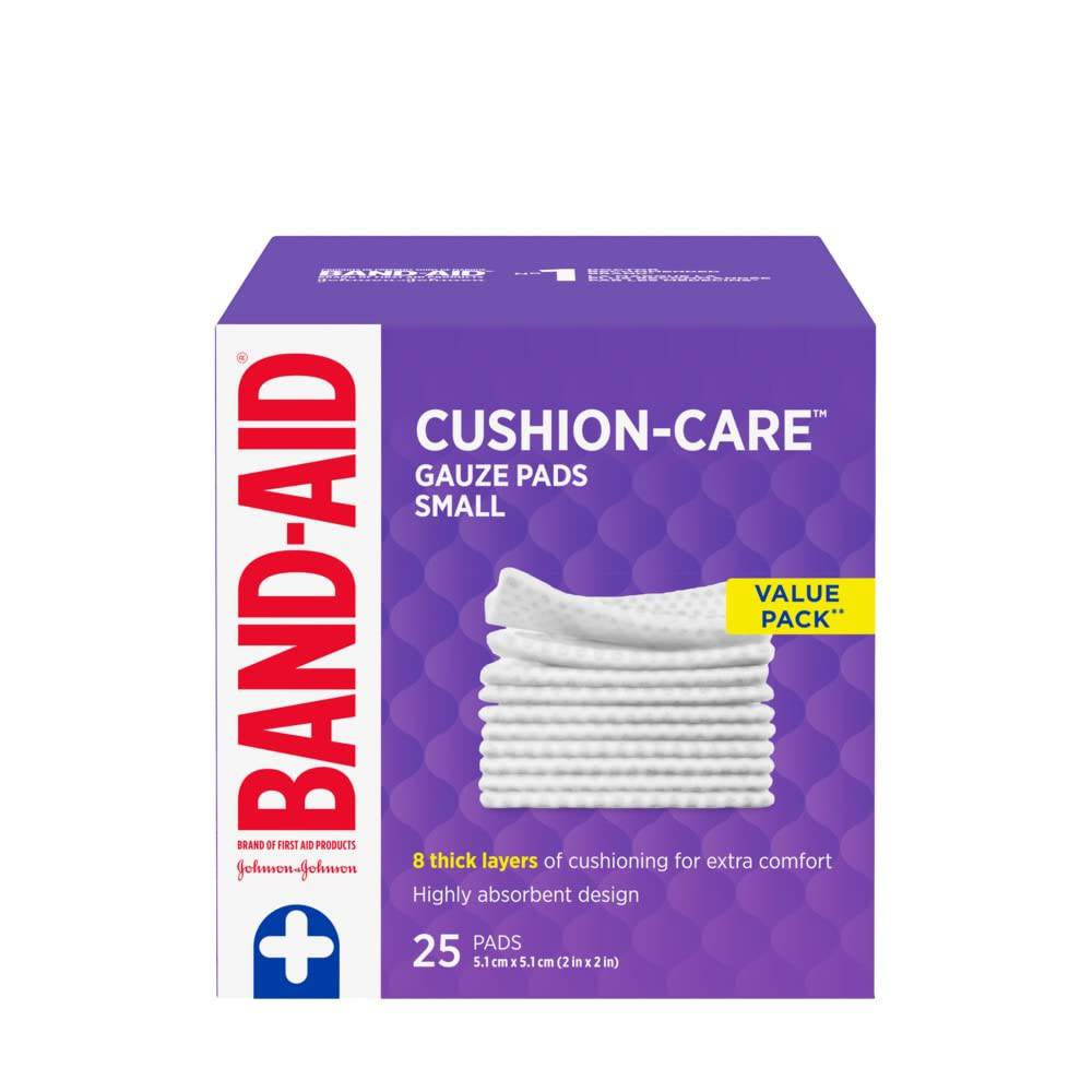 Band Aid gauze pads