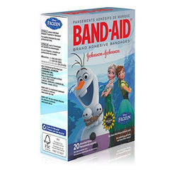 Band-Aid Adhesive Bandages Disney's Frozen, Assorted Sizes, 20 ea