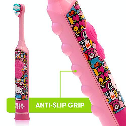 Firefly Hello Kitty 3D Rotary Battery Toothbrush 1ct - Soft - Zecoya