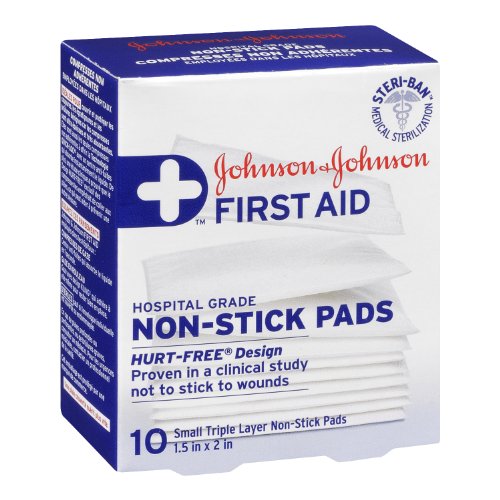 Johnson's First Aid Non Stick Easy Release Pad, Small