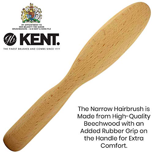 Kent natural shine Brush, Oval Head, Pure Bristle, 1 Count – Zecoya