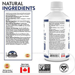 Colloidal Silver 10ppm 600ml - Colloidal Silver Liquid Minerals Trace Minerals - Colloidal Copper Supplements - Silver Colloidal Minerals Liquid - Formulated & Made in Canada