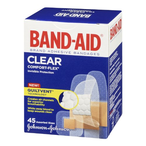Band-Aid Comfort-Flex Assorted Strips Bandage Family Pack