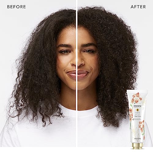 Pantene Nutrient Blends Complete Curl Care Conditioner With Jojoba Oil for Curly Hair, Silicone Free, 237 Ml