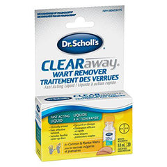 Dr Scholl's ClearAway Liquid Wart Remover // Clinically Proven Wart Removal of Common Warts, Optimal for Fingers and Toes