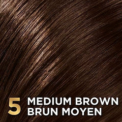 L'Oreal Paris Superior Preference Permanent Hair Color, 5 Medium Brown, 100% Grey Coverage, Hair Dye (Pack of 2)