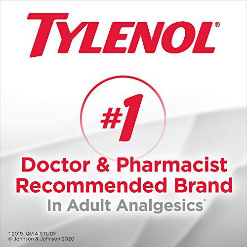 Tylenol Arthritis Pain,Acetaminophen 650 mg Caplets, Fast & Long Lasting Arthritis, Muscle & Joint Pain Relief, 24 Caplets