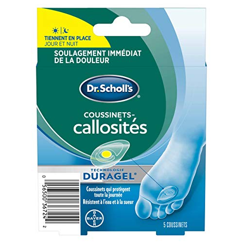 Dr. Scholl's CALLUS CUSHION with Duragel Technology, 5ct. Relieves Callus Pressure and Provides Cushioning Protection against Shoe Pressure and Friction for All-Day Pain Relief