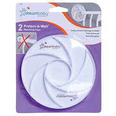 Dreambaby Protect-A-Wall Mounting Cups, White