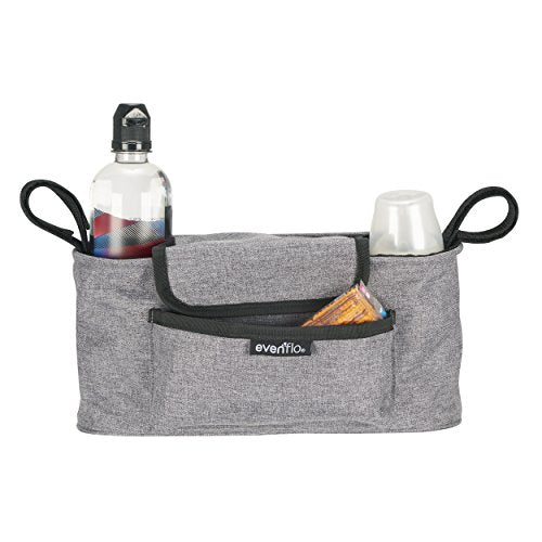 Evenflo Universal Stroller Organizer, Grey Melange