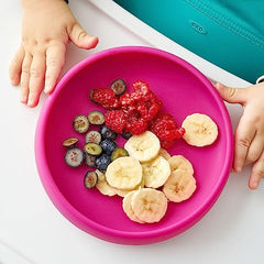 OXO Tot Silicone Plate Pink