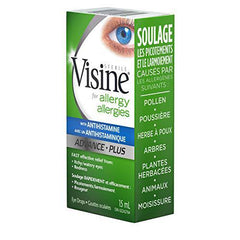 Visine Antihistamine Advance Allergy Eye Drops, 15 ml