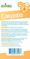 Boiron Coryzalia Children 60 Unit-doses (1 Ml Each) Bonus Pack for Colds and Cold Symptoms 60 Milliliter