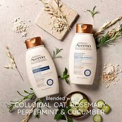 Aveeno Fresh Greens Blend Natural Volumizing Conditioner, Cucumber, Rosemary, for Fine Hair, 354 milliliters