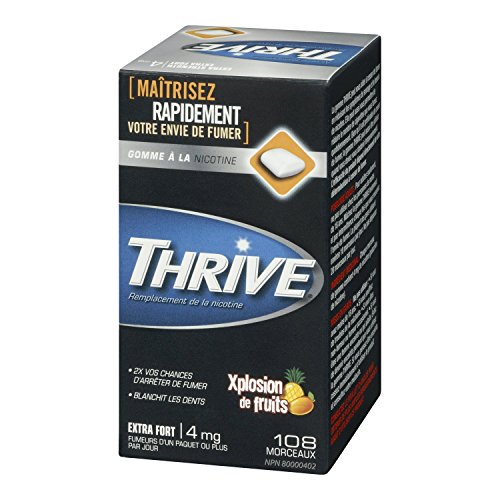 Thrive Gum 4mg Extra Strength Nicotine Replacement