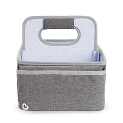 Munchkin Portable Diaper Caddy Organizer, Grey