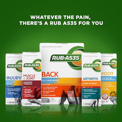 RUB·A535 Natural Source Arnica Cream for Inflammation & Pain Relief, Maximum Strength, 65-g