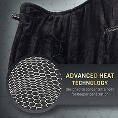 Sunbeam AdvancedHeat Heating Pad, Standard Size, Black