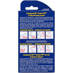 Compound W Freeze Off, Maximum Strength Wart Remover System - 12 Count - For Treatment & Common/Plantar Wart Removal