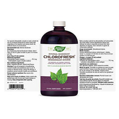 Nature's Way Chlorofresh (Mint) / 474 ml, green