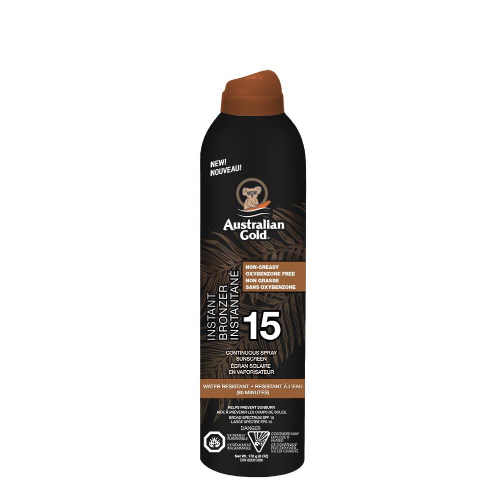 Australian Gold SPF 15 Continuous Spray Bronzer ( Packaging May Vary )