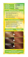 Garnier Nutrisse Cream, Permanent Hair Colour, 641 Light Natural Copper, 100% Grey Coverage, Nourished Hair Enriched With Avocado Oil, 1 Application