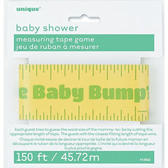 Baby Shower Bump Measuring Tape Game