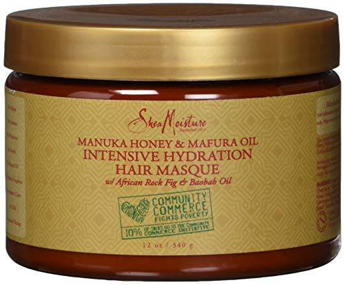 SheaMoisture Manuka Honey & Mafura Oil Intensive Hydration Hair Masque hair treatment - Zecoya