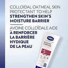 Vaseline Clinical Care Body Cream lotion for eczema prone skin Eczema Calming Therapy Cream with Colloidal Oatmeal Skin Protectant to provide instant relief for dry, itchy skin 200 ml