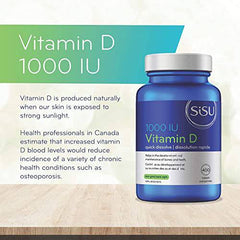 SISU Vitamin D3 1000 IU, Unflavoured 400 T