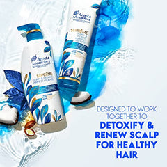 Head & Shoulders Conditioner, Anti-Dandruff Treatment and Scalp Care, Supreme Purify & Hydrate, Safe For Color-Treated Hair, 278 mL