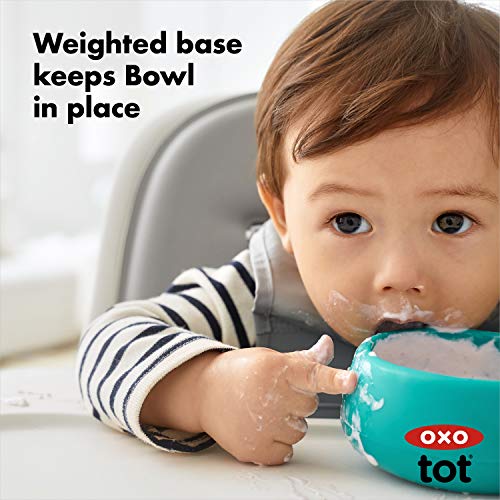 OXO Tot Silicone Bowl Teal