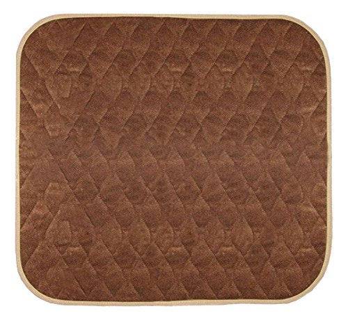 Americare Absorbent Washable Waterproof Seat Protector Pads 21”x22” - Brown