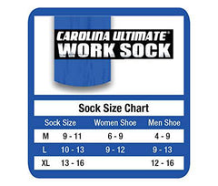 Carolina Ultimate Men's Diabetic Non-Binding Mid-Calf Socks 2 Pack, Khaki, Large