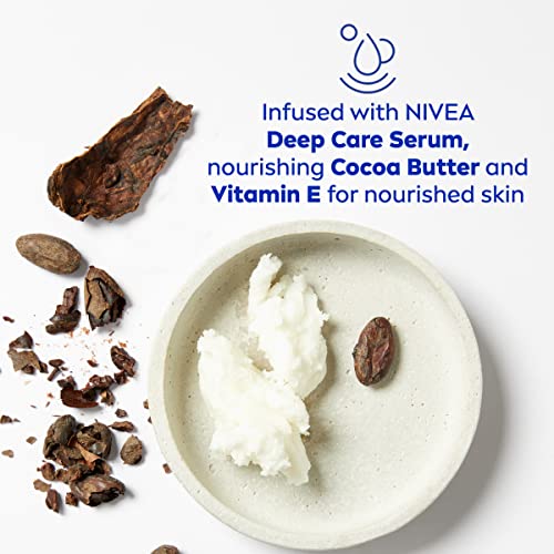 NIVEA Cocoa Butter 48H Deep Moisture Body Cream, 439g