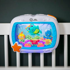 Baby Einstein Sea Dreams Soother Crib Toy with Remote, Lights and Melodies for Newborns and up