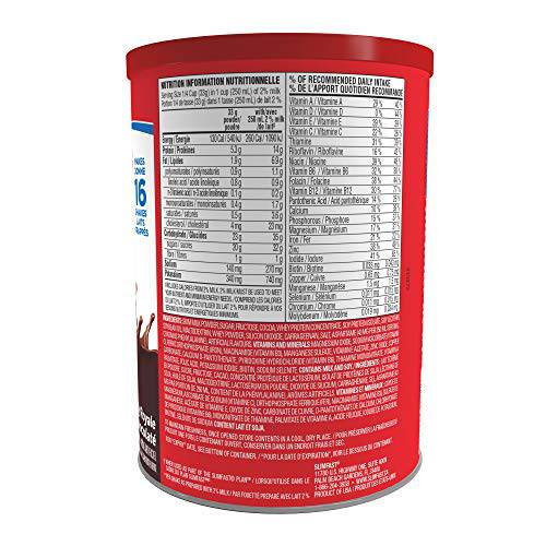 Original Powder Meal Replacement Shake Mix with 14g of Protein Plus 23 Vitamins and Minerals