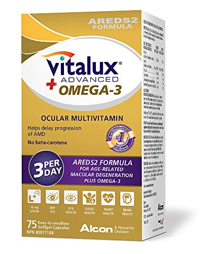 Vitalux Adv+Omega 3 Caps  75