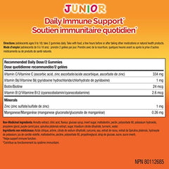 Emergen-C Junior Vitamin C Gummy Supplement, Kid's Vitamins Fruit Fiesta, 44 Gummies