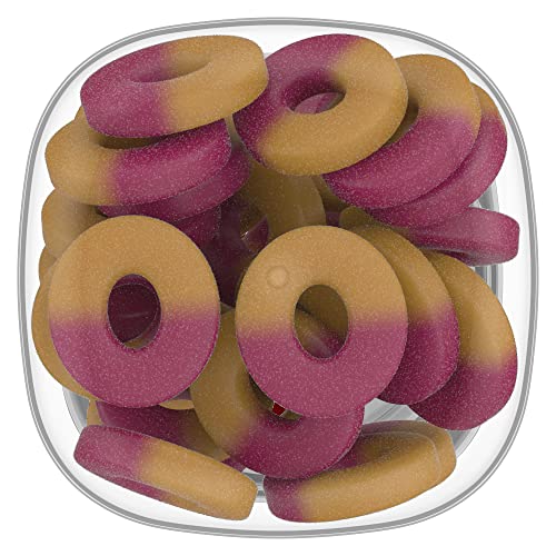 OLLY Metabolism Gummy Rings supports metabolism and digestion* Snappy Apple with apple cider vinegar, vitamin B12 & chromium 30 gummies, 30 count (Pack of 1)